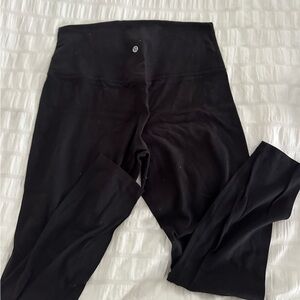 Black Lululemon Align Leggings Size 10